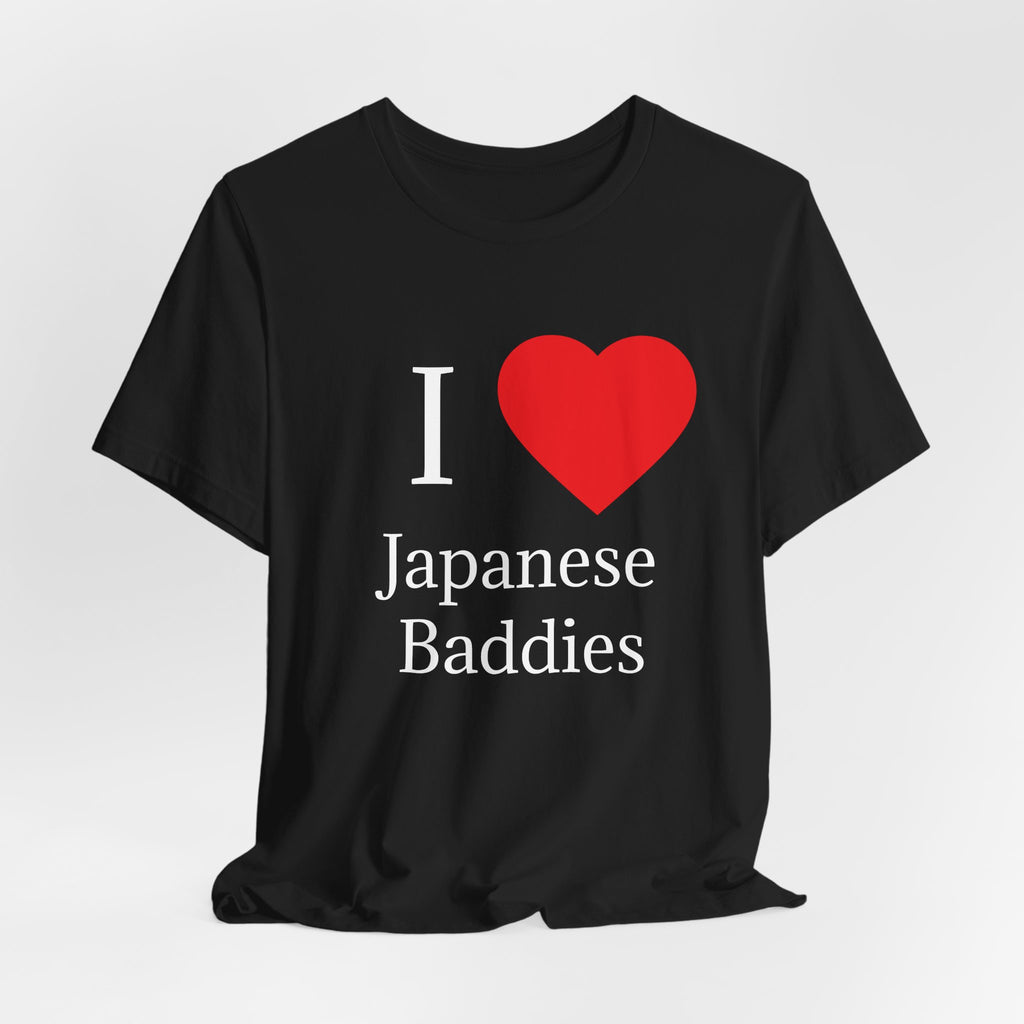 I HEART Japanese Baddies T-Shirt — Cute Japan Love Graphic Tee