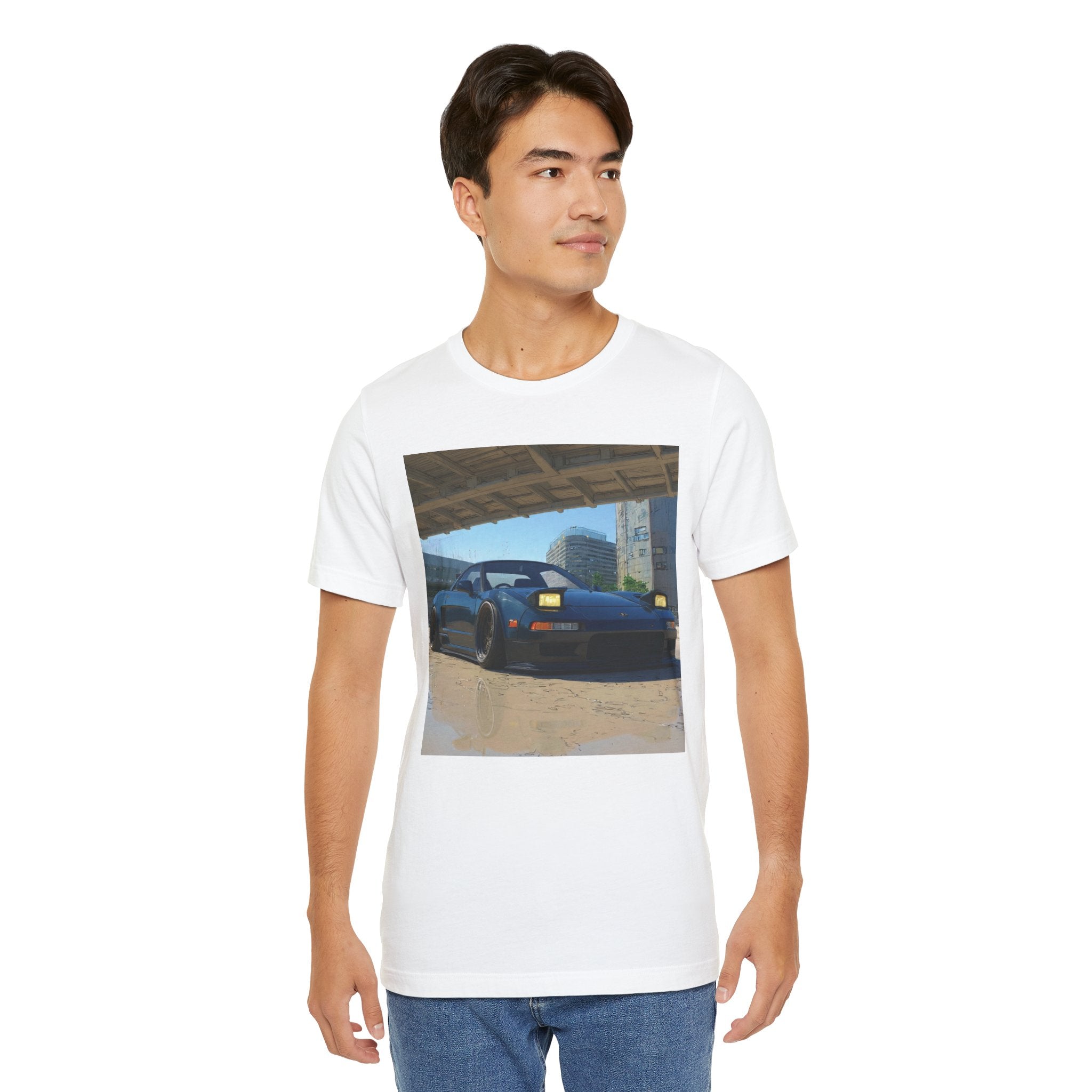 Retro Sports Car Tee – Vintage Blue Nsx T-Shirt