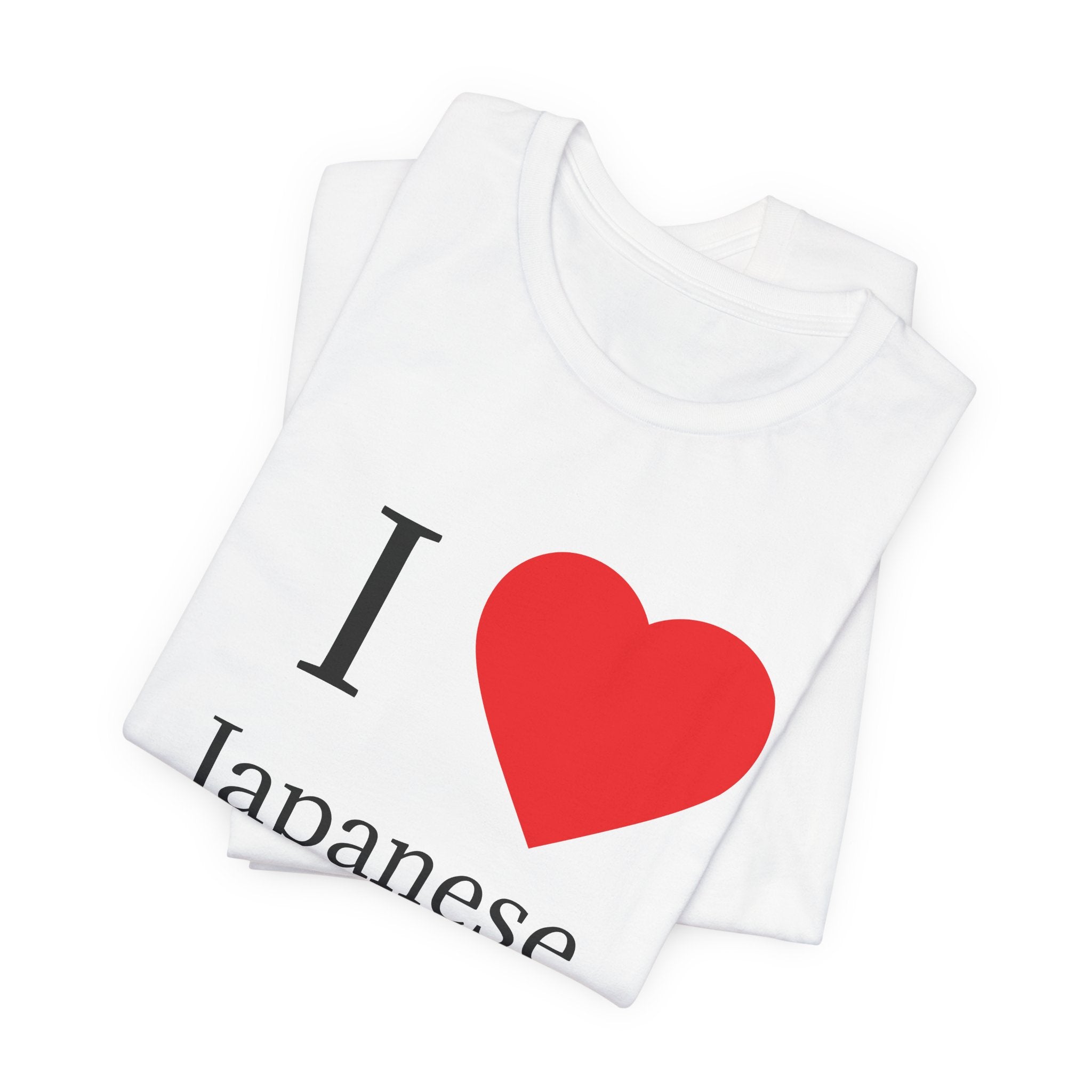 I HEART Japanese Baddies T-Shirt — Cute Japan Love Graphic Tee